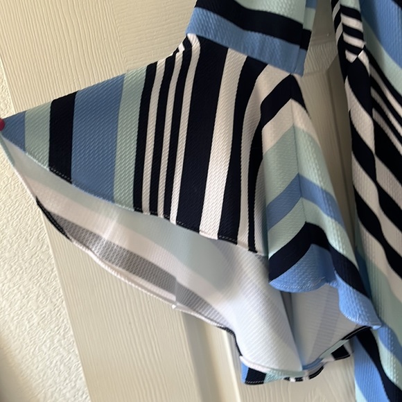 MSK 70s retro look, Bell sleeve dress new with tags, size s - Picture 2 of 5